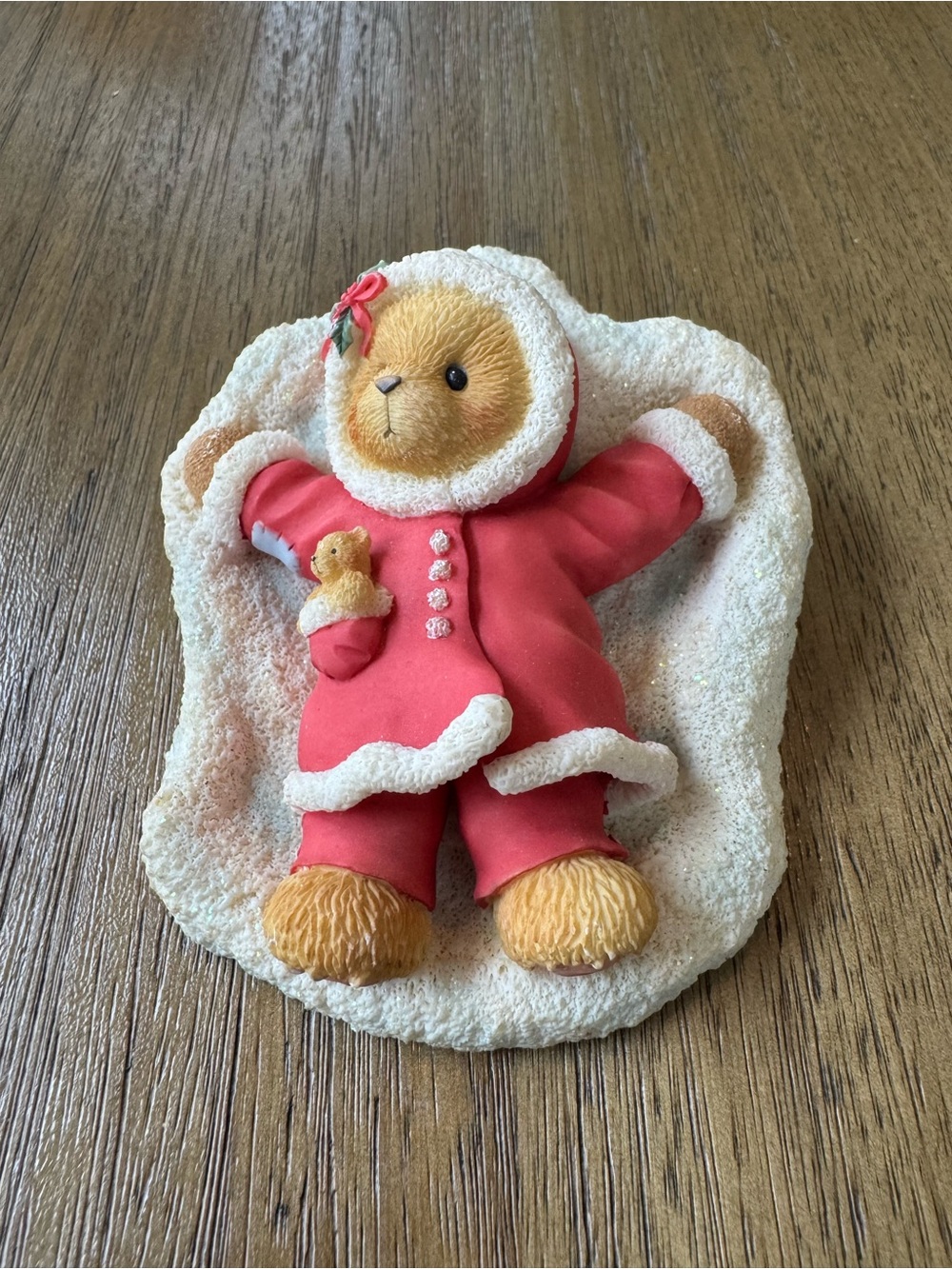 Christmas Cherished Teddies Figurine!